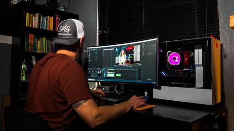 Your Edit editing studio – work in progress.